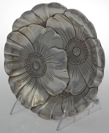 Poppy (Sterling, Hollowware) Sterling Tidbit Tray