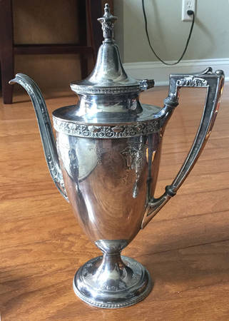6680N (Silverplate, Hollowware) Silverplate Coffee Pot