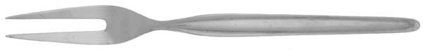 WMF88 (SILVERPLATE) Large 2-Tine Cold Meat Serving Fork