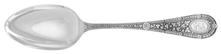 Laureate (Sterling, 1890, Monograms) Tablespoon (Serving Spoon)