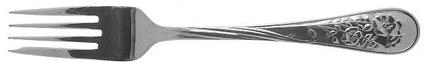 Morning Glory (Stainless) Individual Salad Fork
