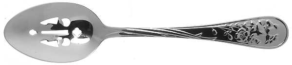 Morning Glory (Stainless) Pierced Tablespoon (Serving Spoon)