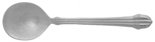Continental Regency(Stainless) Round Bowl Soup Spoon (Cream Soup)