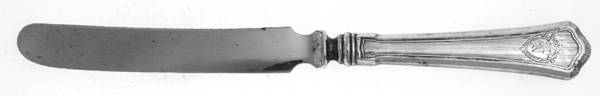 Hamilton (Sterling, 1911, No Monograms) Orange Knife with Silverplate Blade