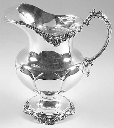 Grande Baroque (Sterling, Hollowware, 4 marks) Ice Lip Water Pitcher