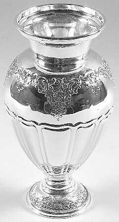 Grande Baroque (Sterling, Hollowware, 4 marks) Medium Sterling Vase