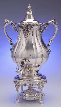 Grande Baroque (Sterling, Hollowware, 4 marks) Sterling Samovar/Coffee Urn