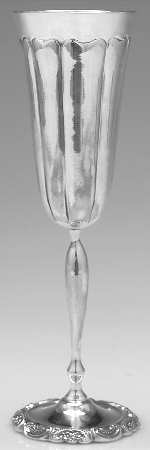 Grande Baroque (Sterling, Hollowware, 4 marks) Toasting Goblet