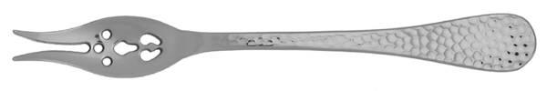Continental Hammered (Stainless) Olive Fork with Short Handle HC