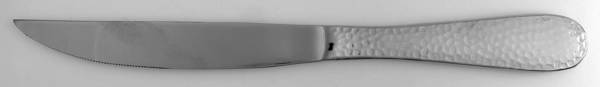 Continental Hammered (Stainless) Individual Solid Handle Steak Knife