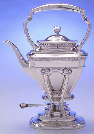 9761 (Sterling, Hollowware) Kettle, Stand & Burner