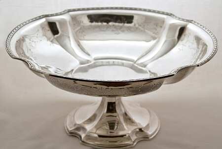 Chippendale (Silverplate, Hollowware) Silverplate Compote