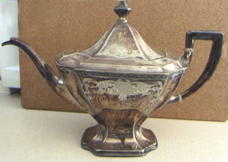 Chippendale (Silverplate, Hollowware) Teapot