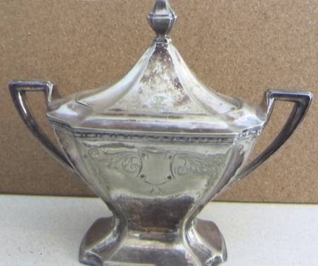 Chippendale (Silverplate, Hollowware) Sugar Bowl & Lid