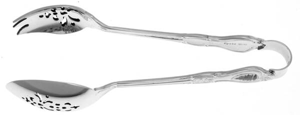 Christmas Tree (Stainless) Ice Serving Tongs Small HC