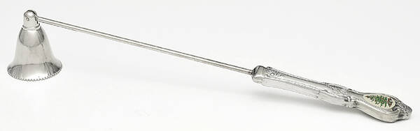 Christmas Tree (Stainless) Candle Snuffer with Stainless Bowl HC
