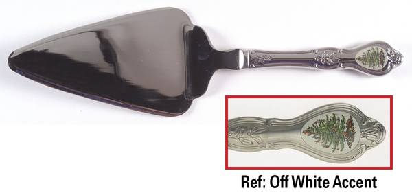Christmas Tree (Stainless) Cake Server with Stainless Blade