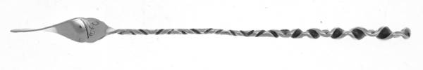 Square Twist (Sterling) One Tine Butter Pick