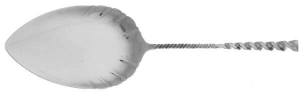 Square Twist (Sterling) Large Solid Pie Knife by Whiting Manf Co