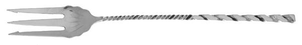 Square Twist (Sterling) Olive Fork