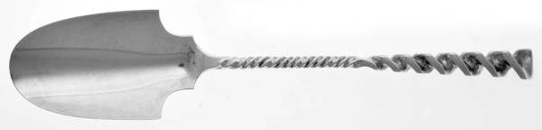 Square Twist (Sterling) Solid Cheese Scoop