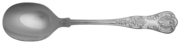 Queens (Stainless) Round Bowl Soup Spoon (Cream Soup) HC