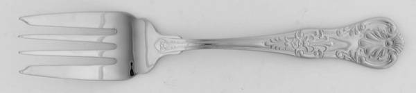 Queens (Stainless) Medium Solid Cold Meat Serving Fork