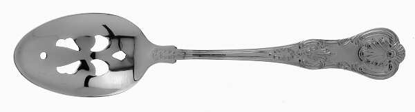 Queens (Stainless) Pierced Tablespoon (Serving Spoon)