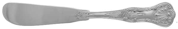 Queens (Stainless) Flat Handle Butter Spreader