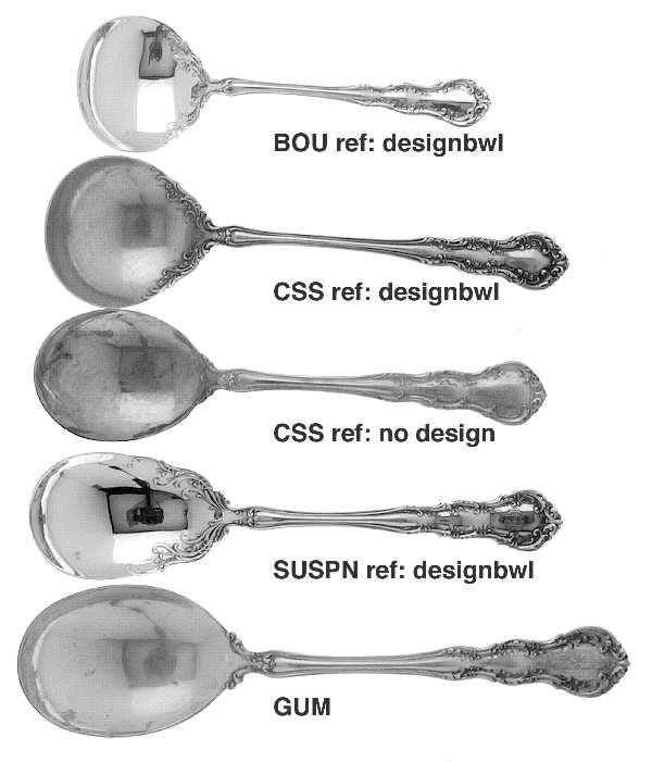 Old Atlanta (Sterling, "Wallace") Round Bowl Soup Spoon (Bouillon)