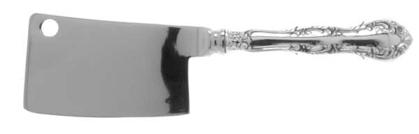 Old Atlanta (Sterling, "Wallace") Cheese Cleaver with Stainless Blade
