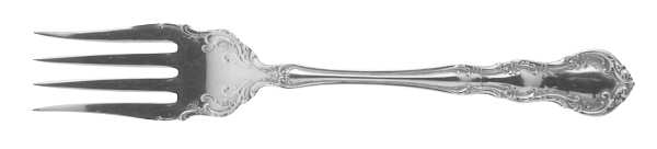 Old Atlanta (Sterling, "Wallace") Medium Solid Cold Meat Serving Fork
