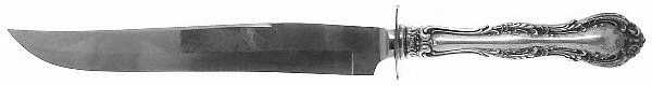 Old Atlanta (Sterling, "Wallace") Large Stainless Blade Roast Carving Knife