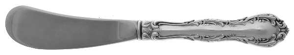 Old Atlanta (Sterling, "Wallace") Butter Spreader Hollow Hdl-Paddle/Stainless Blade