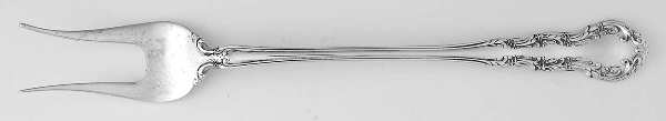 Old Atlanta (Sterling, "Wallace") Fork-Pickle/Olive-Short Handle