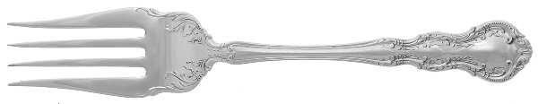 Old Atlanta (Sterling, "Wallace") Small Solid Cold Meat Serving Fork