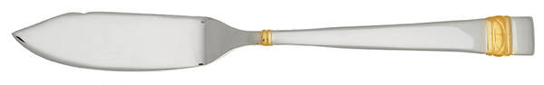 Golden Oberon (Stainless, Gold Accent) Individual Solid Fish Knife