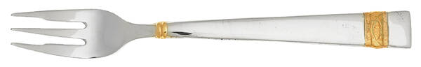 Golden Oberon (Stainless, Gold Accent) Cocktail/Seafood Fork