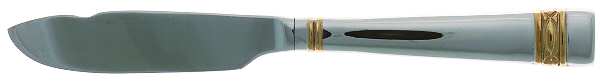 Golden Oberon (Stainless, Gold Accent) Hollow Handle Master Butter Knife