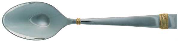 Golden Oberon (Stainless, Gold Accent) Tablespoon (Serving Spoon)