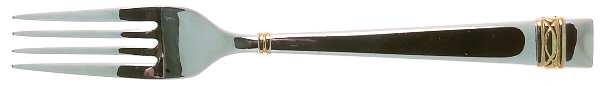Golden Oberon (Stainless, Gold Accent) Fork