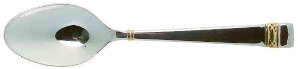 Golden Oberon (Stainless, Gold Accent) Place/Oval Soup Spoon