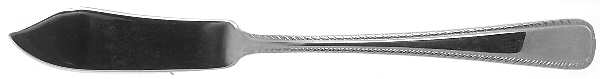Ashcroft (Stainless, 18-10, China) Flat Handle Master Butter Knife by Wallace Silver