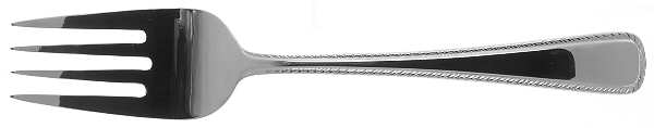 Ashcroft (Stainless, 18-10, China) Medium Solid Cold Meat Serving Fork