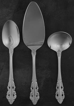 Antique Baroque (Stainless) 3 Piece Completer Set