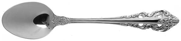 Antique Baroque (Stainless) Place/Oval Soup Spoon by Wallace Silver