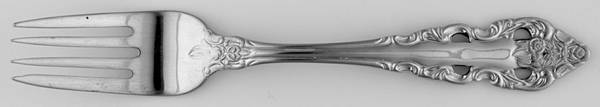 Antique Baroque (Stainless) Individual Salad Fork