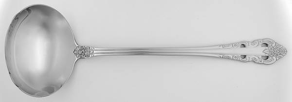 Antique Baroque (Stainless) Solid Soup Ladle