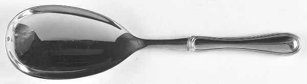 WAS107 (SILVERPLATE) Salad Servng Spoon with Stainless Bowl