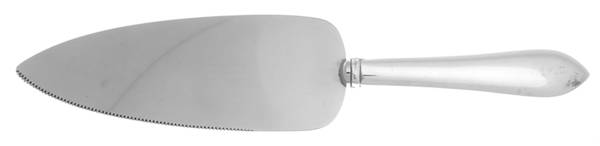 Plain Pointed (Sterling) Pie Server with Stainless Blade